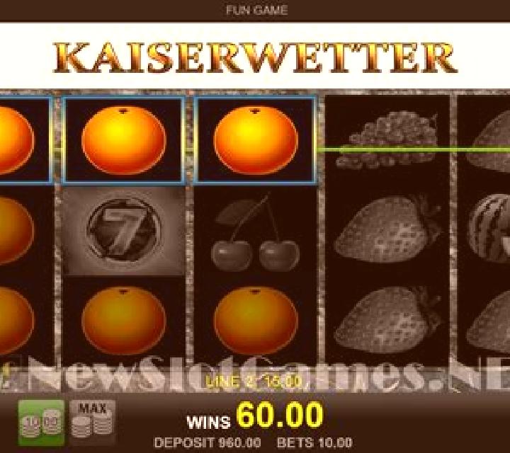 Kaiserwetter slot machine
