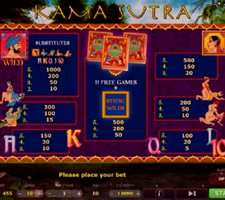 Kamasutra slot