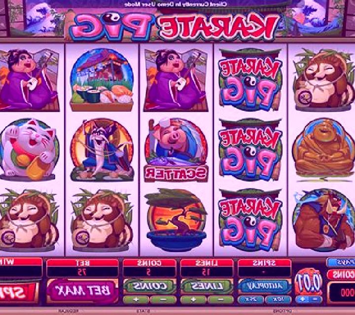 Karate Pig online slot