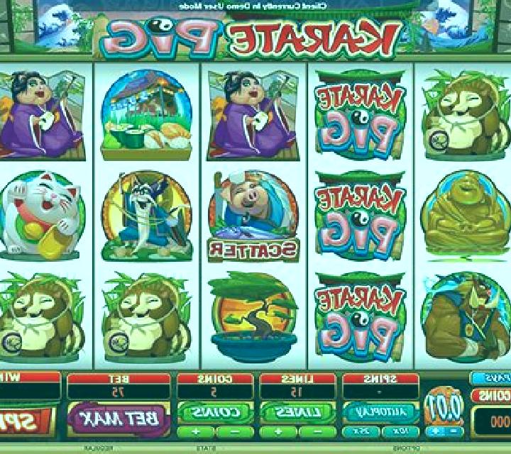 Karate Pig slot