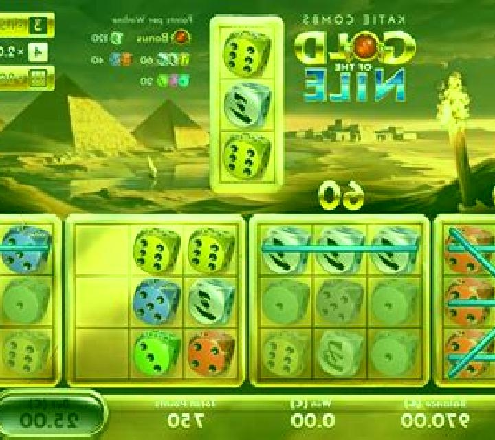 Katie Combs Gold of the Nile slot game