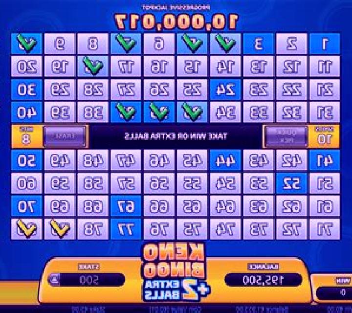 Keno Bingo 2 Extra Balls slot machine