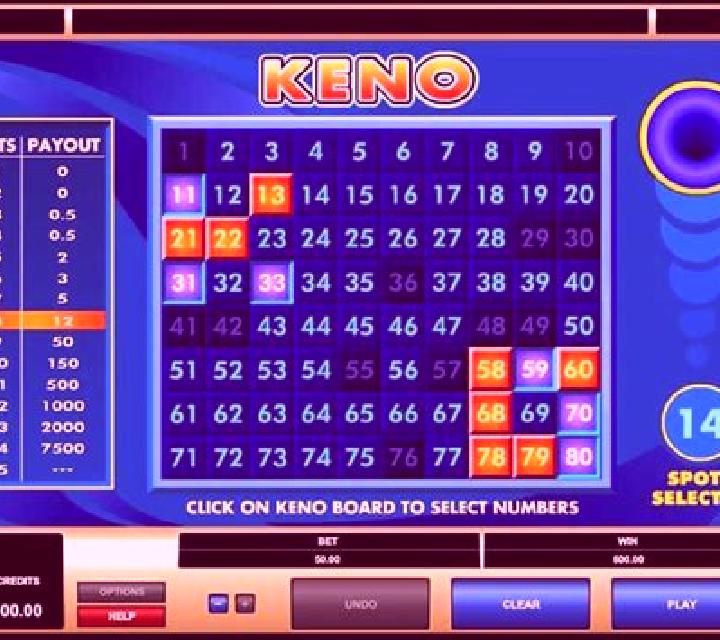 Keno Goal online slot