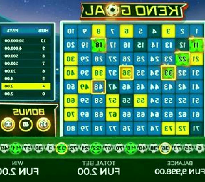 Keno Goal slot
