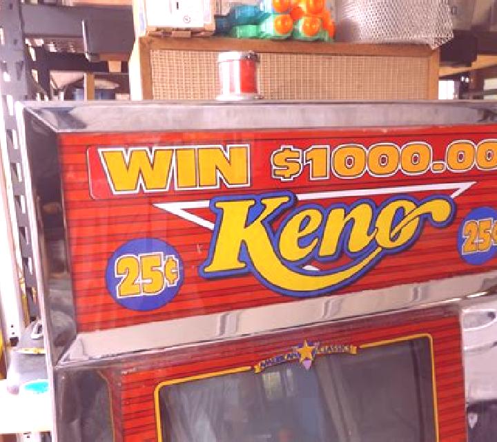 Keno Megapays slot machine