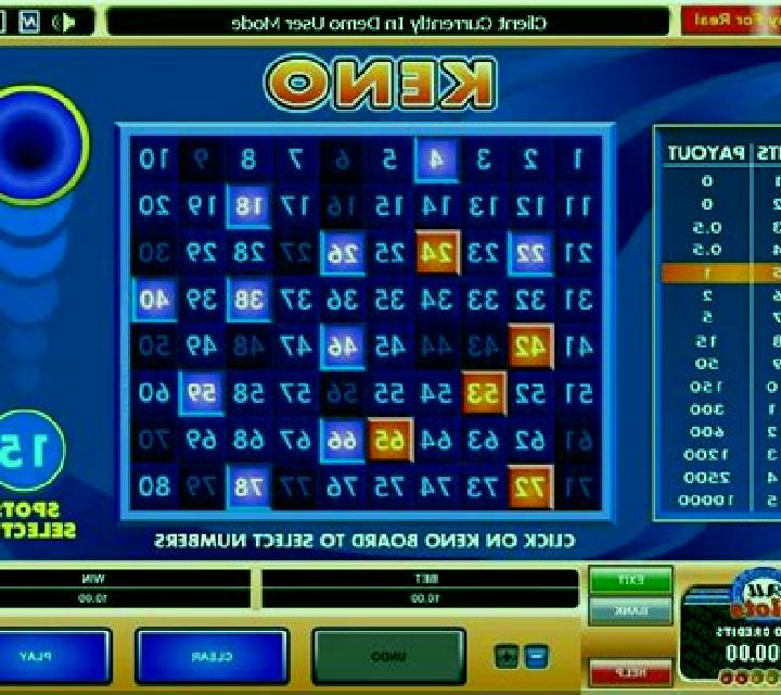 Keno (Microgaming) online slot