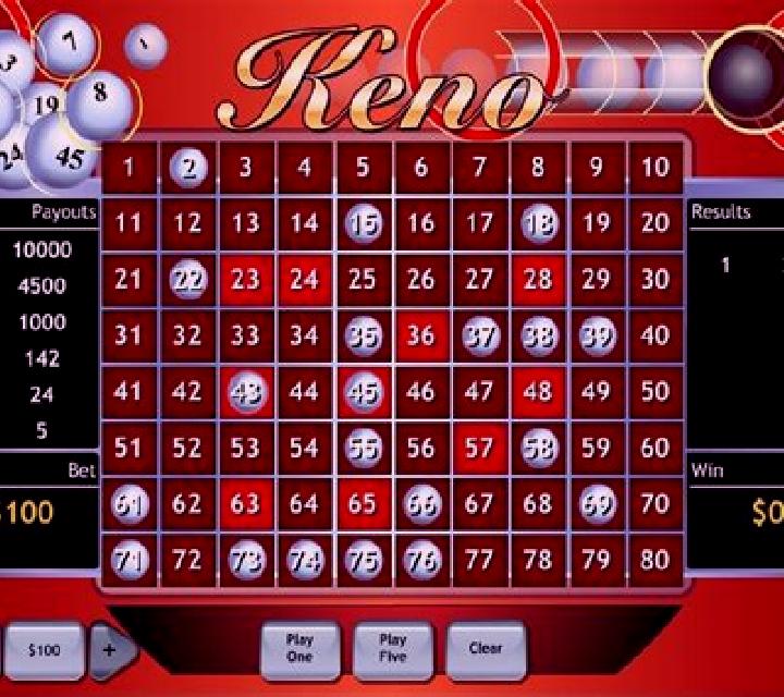 Keno (Playtech) slot