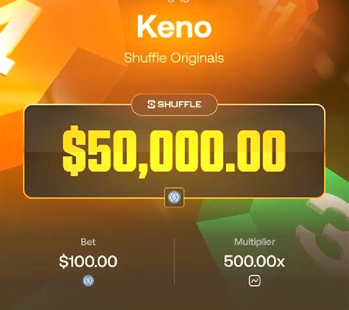 Keno (Shuffle Games) slot game
