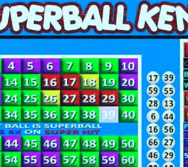 Keno Super Chance slot game