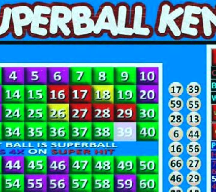 Keno Super Chance slot machine
