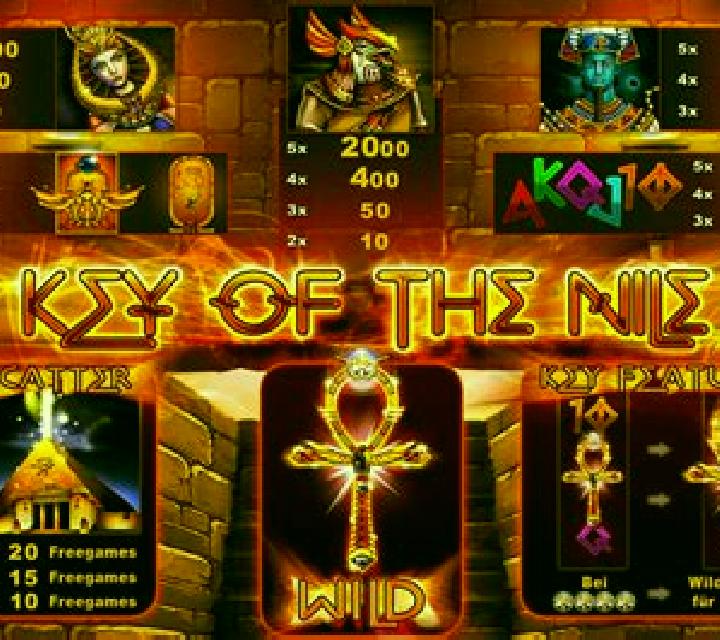 Key of the Nile slot machine
