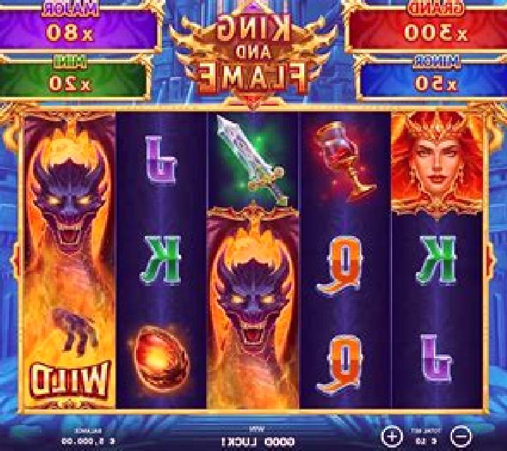 King and Flame slot machine