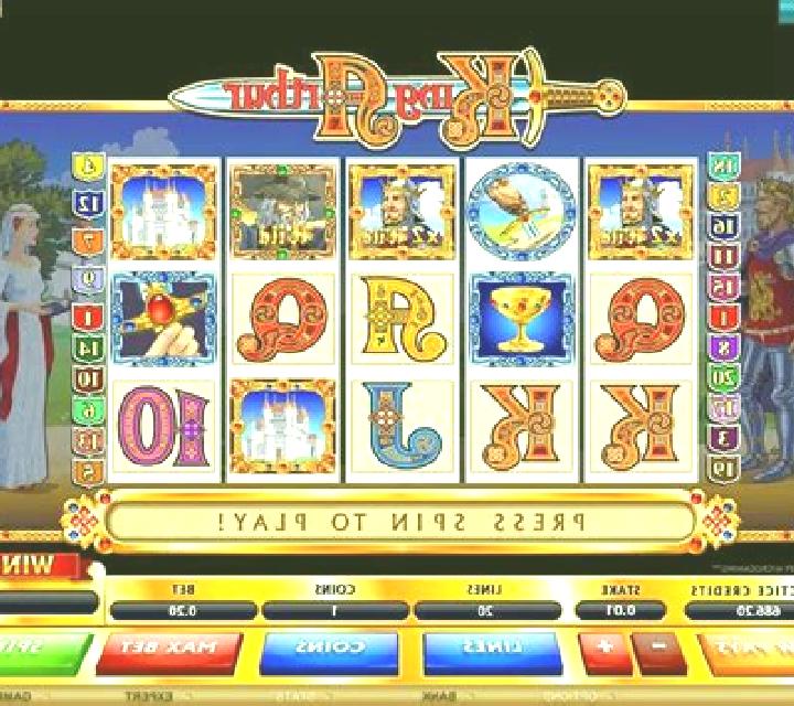 King Arthur (Microgaming) slot machine
