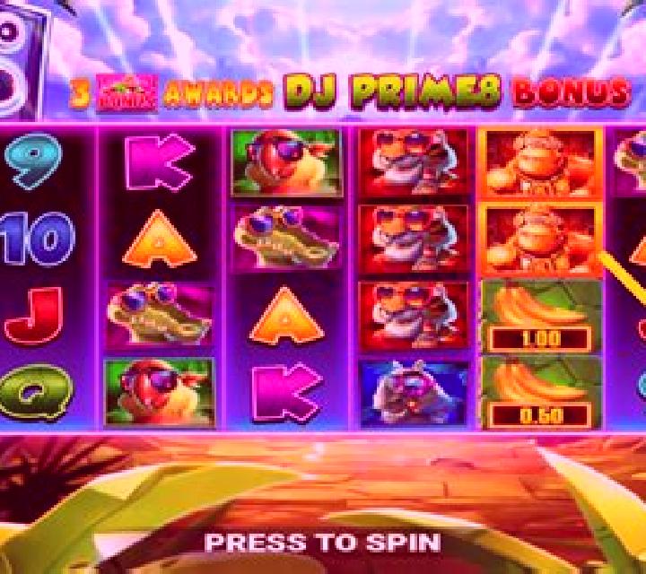 King Kong Cash DJ Prime8 slot machine