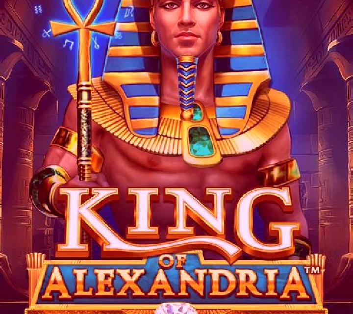 King of Alexandria Mega Moolah slot game