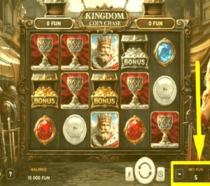 Kingdom: Coin Chase slot game