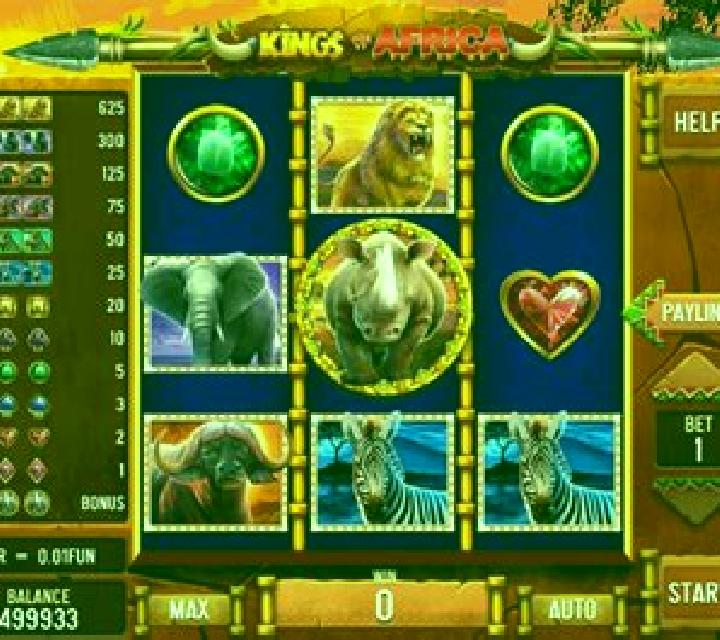 Kings of Africa (Pull Tabs) slot game