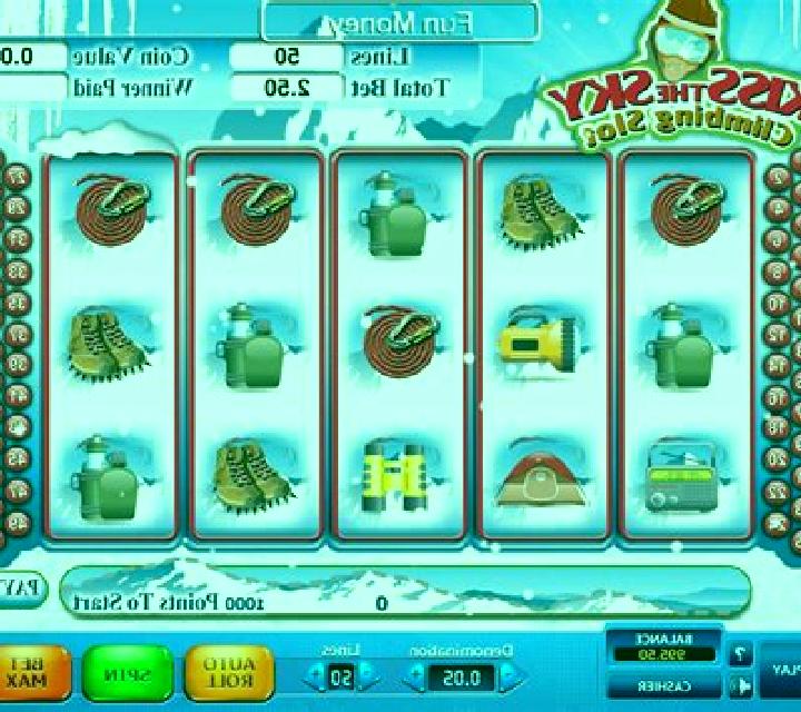 Kiss The Sky Climbing slot machine