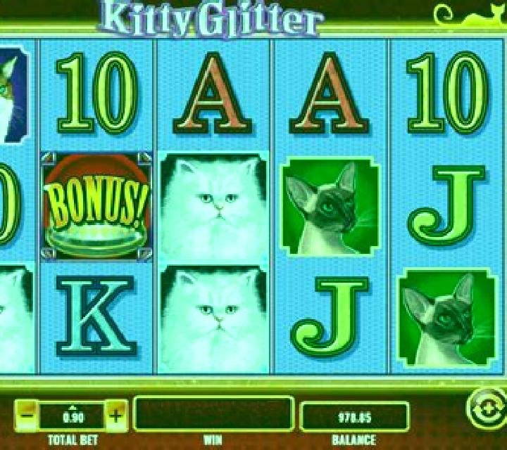 Kitty Glitter slot machine