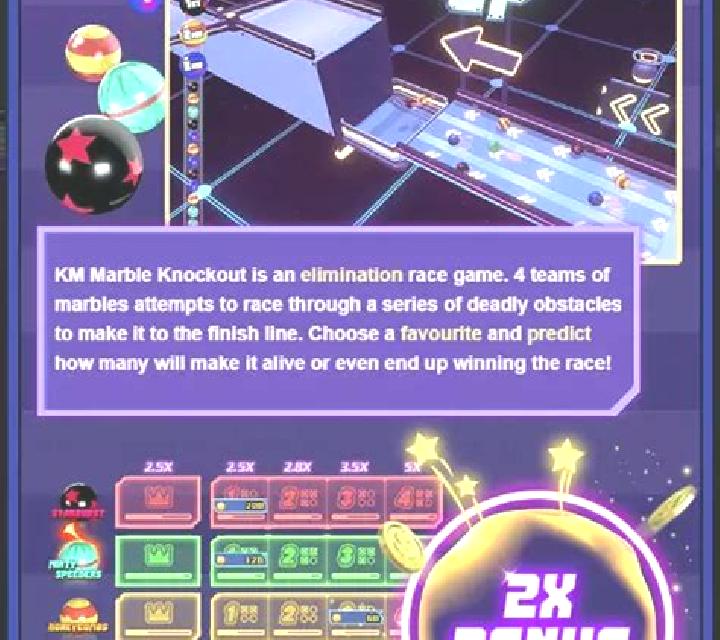 KM Marble Knockout slot