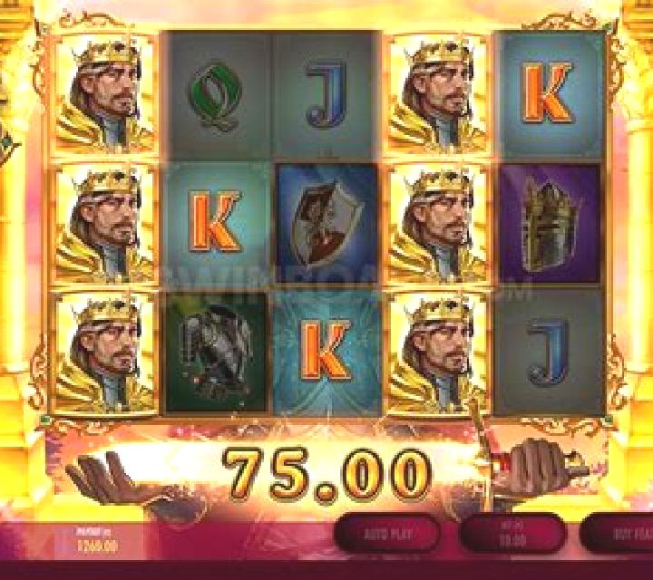 Knight Arthur slot machine