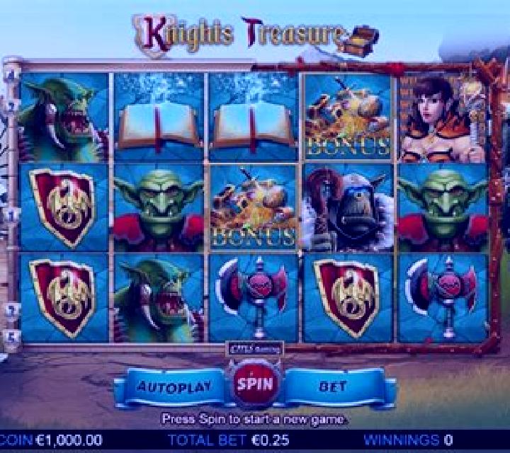 Knights Treasure slot