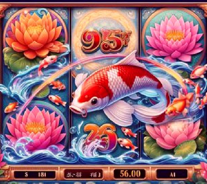 Koi with Flowers online slot