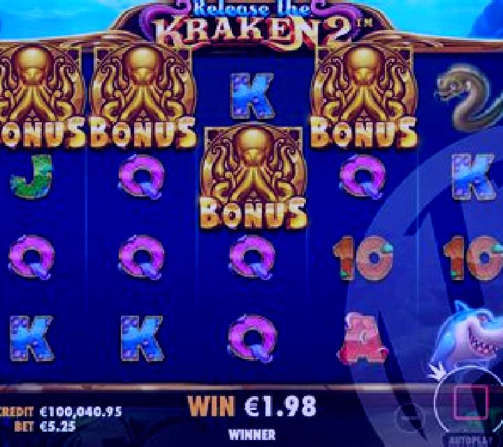 Kraken Depths slot game