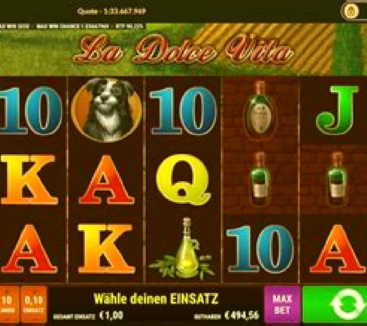 La Dolce Vita online slot