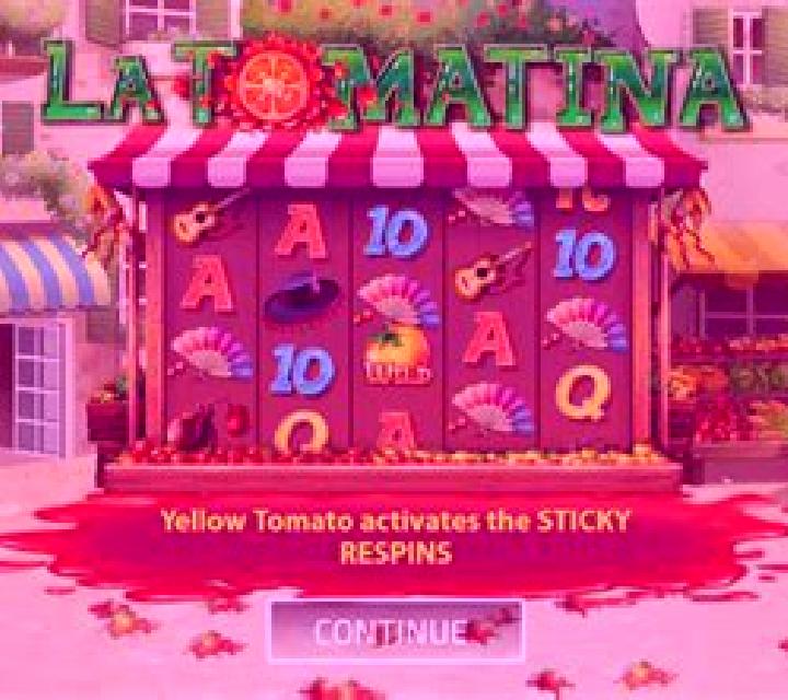 La Tomatina (Tom Horn Gaming) slot machine