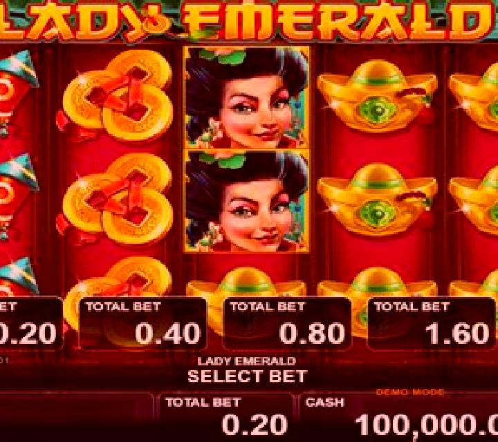 Lady Emerald slot machine