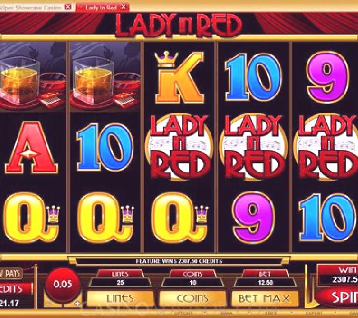 Lady in Red slot machine