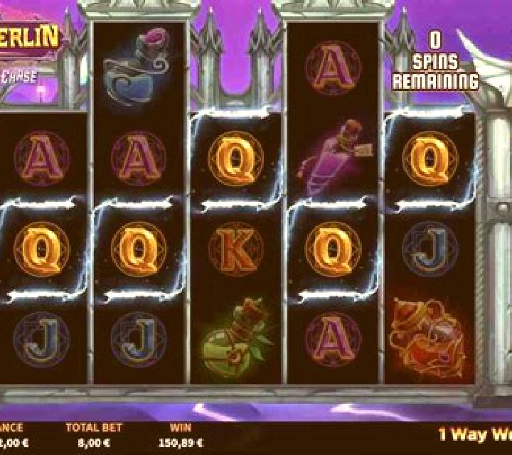 Lady Merlin Lightning Chase slot