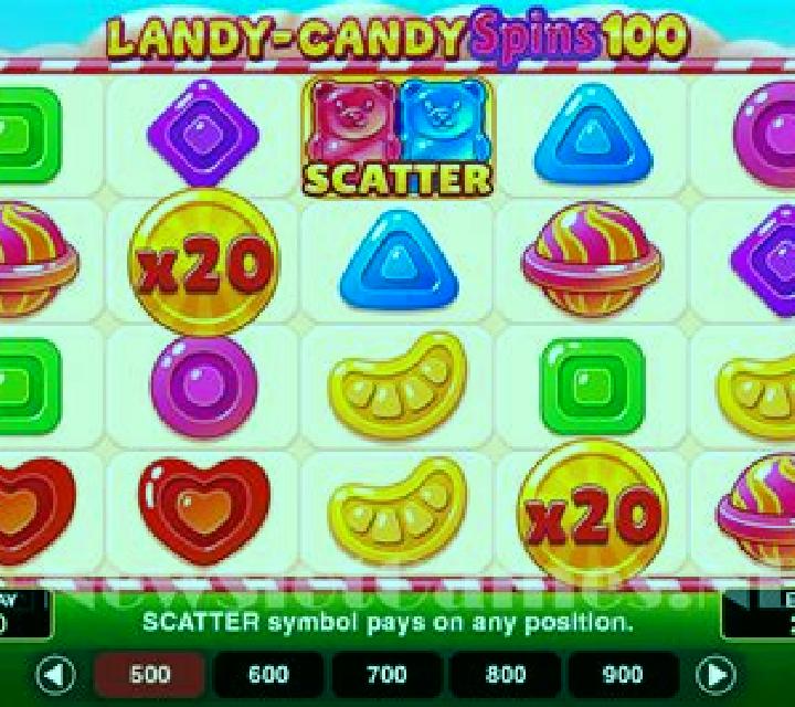 Landy-Candy 100 slot machine