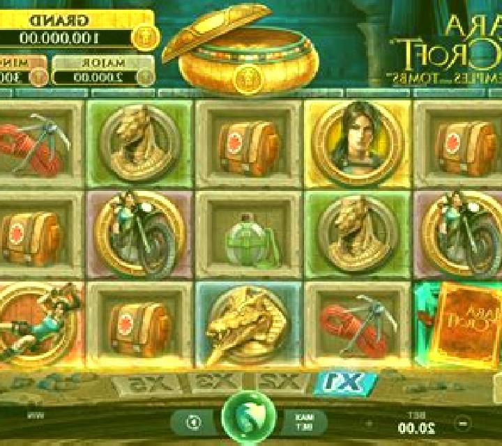 Lara Croft Temples and Tombs slot machine