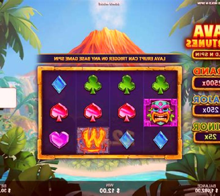 Lava Fortunes Hold N Spin slot game