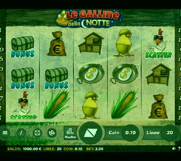 Le Galline della Notte slot machine