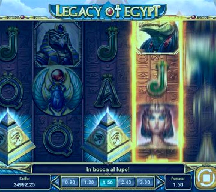 Legacy Of Egypt (Play n Go) slot machine