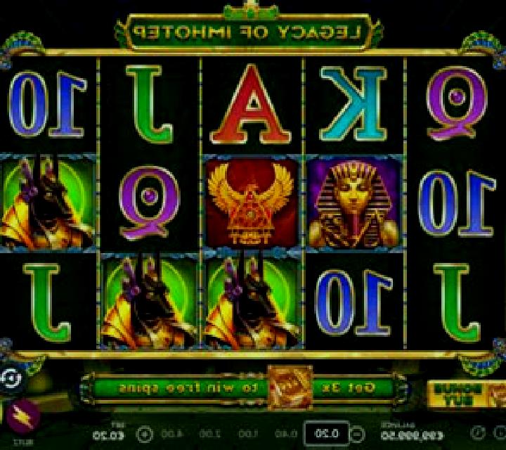 Legacy of Imhotep slot