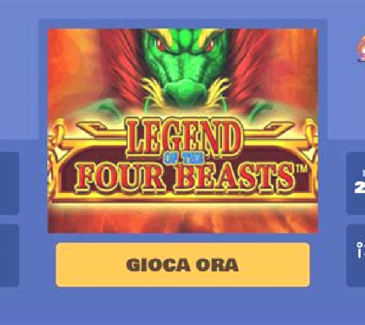 Legend of the Four Beasts slot machine