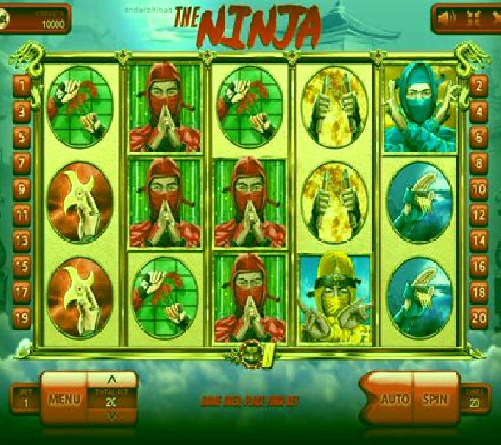 Legend of the Ninja slot game