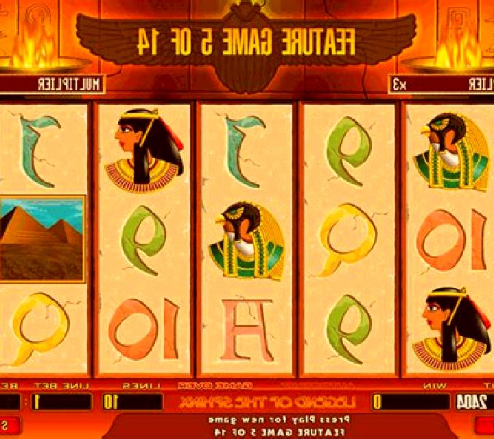 Legend of the Sphinx slot machine