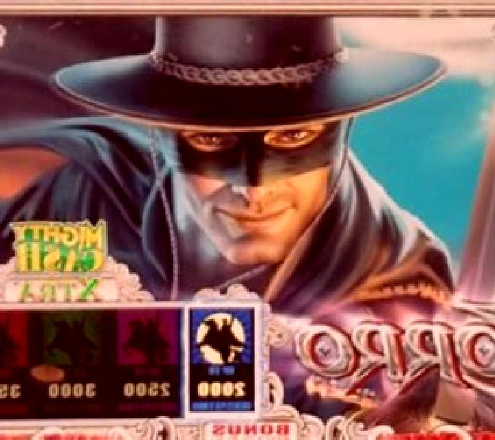 Legend of Zorro slot machine