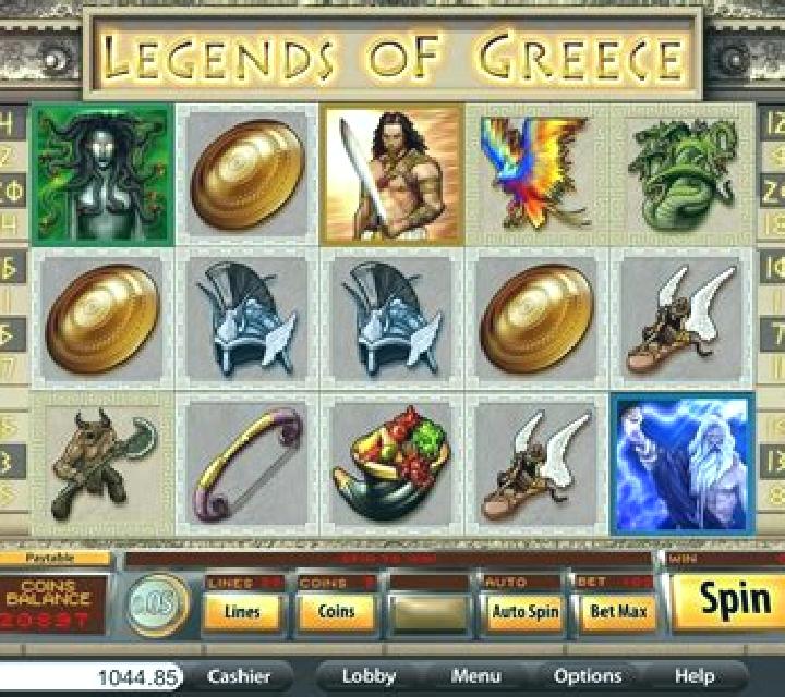 Legends of Greece online slot