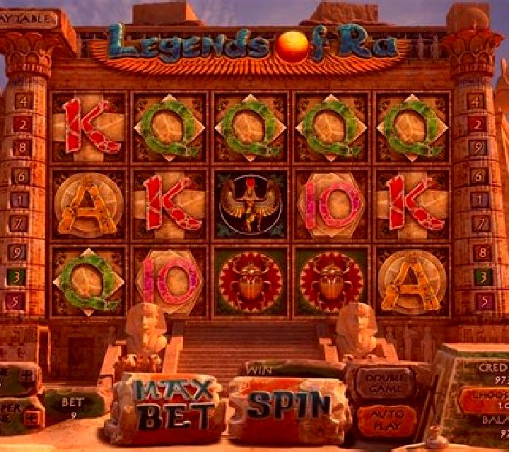 Legends of Ra slot game