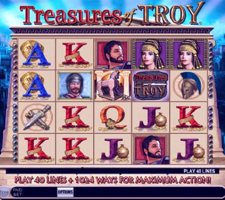 Legends of Troy slot machine