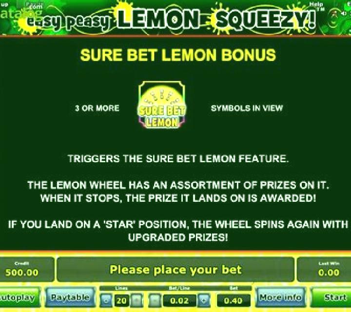 Lemon Squeezy slot