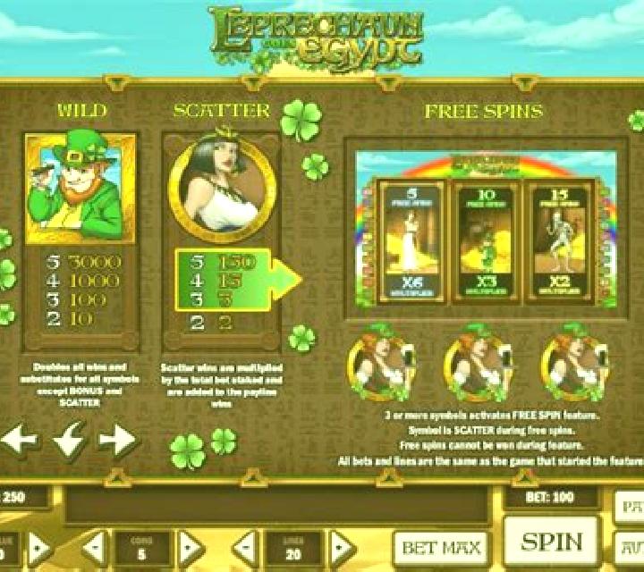 Leprechaun Goes Egypt slot game