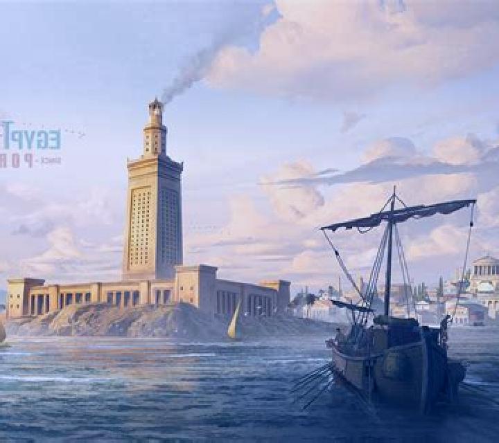 Lighthouse of Alexandria Ancient Wonders slot machine