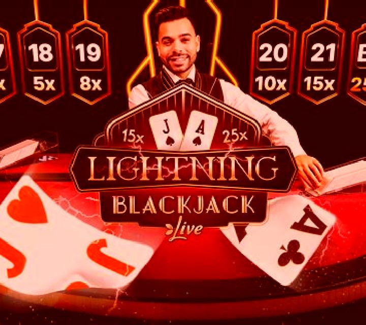 Lightning Blackjack slot game